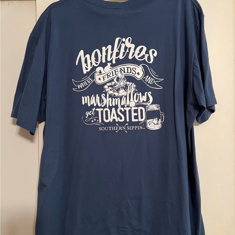 Blue Graphic T-Shirt